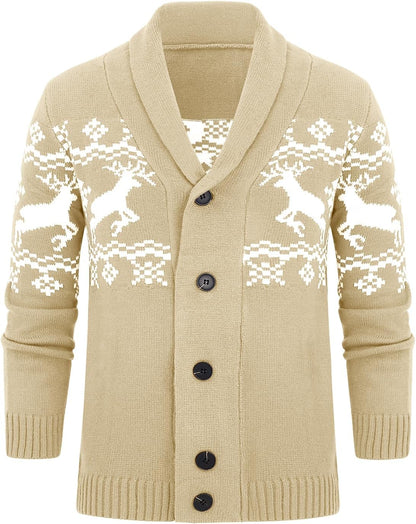 Bequeme Herrenstrickjacke Modern