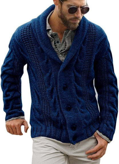 Bequeme Herrenstrickjacke Modern