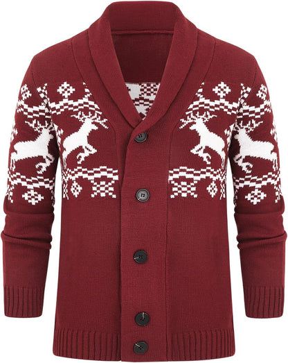 Bequeme Herrenstrickjacke Modern