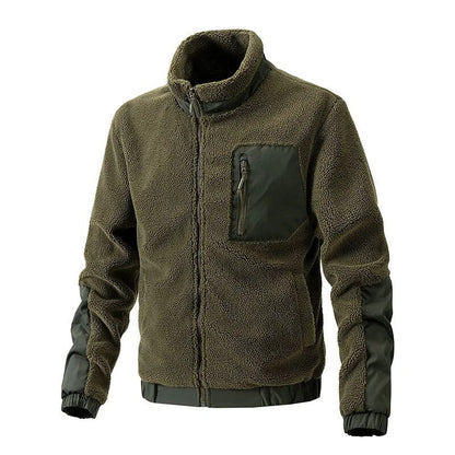 Bequemer Herren Wollmantel Winterwarm