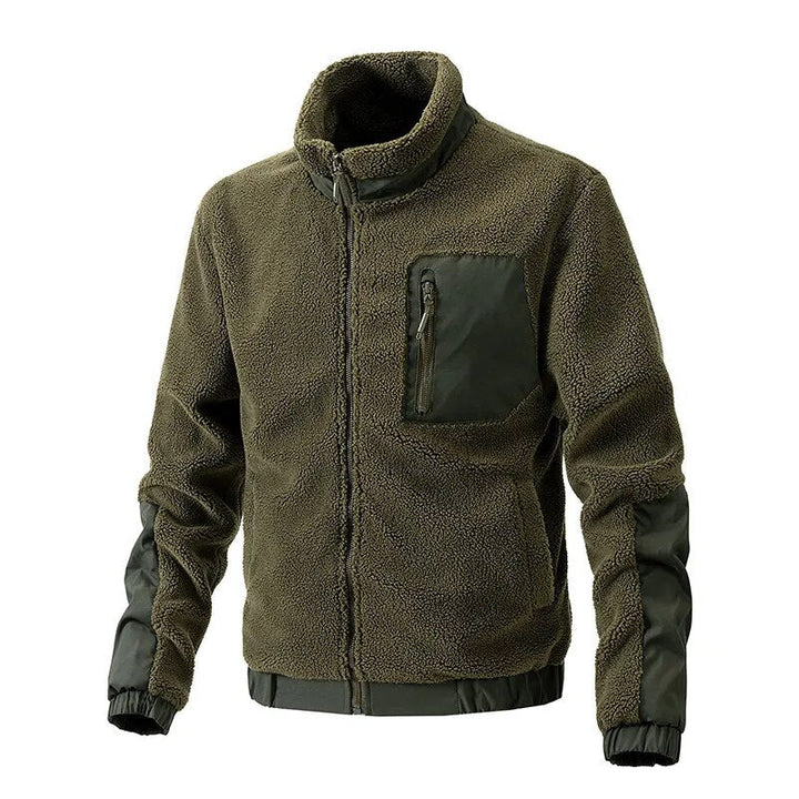 Bequemer Herren Wollmantel Winterwarm