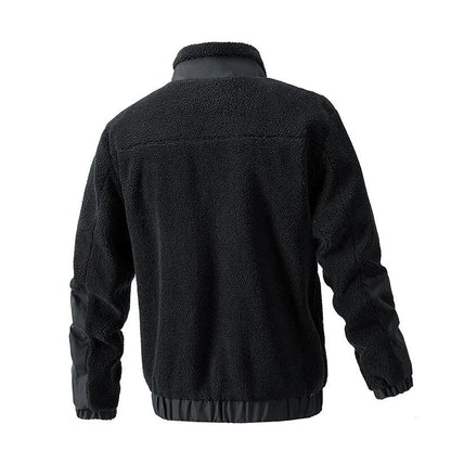 Bequemer Herren Wollmantel Winterwarm - IdealeKleiden