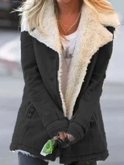 Warmes Winterkleid für Frauen Bequem