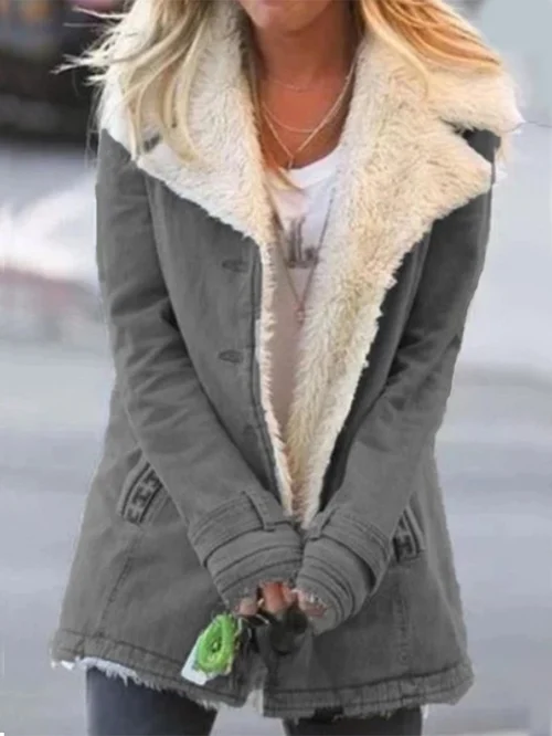 Warmes Winterkleid für Frauen Bequem