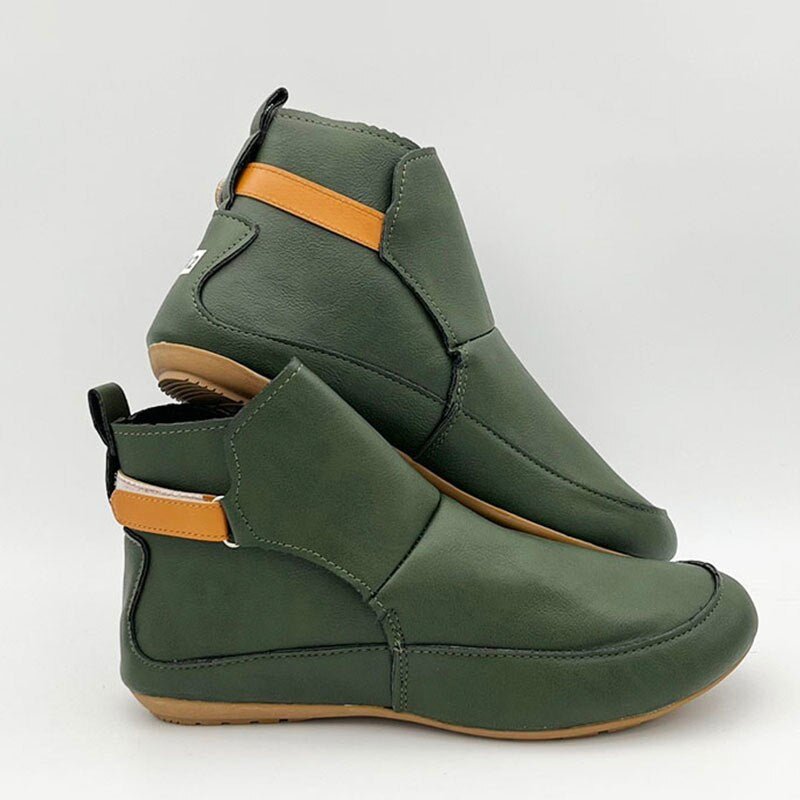 Bequeme Damen Stiefel Comfort Schuhe