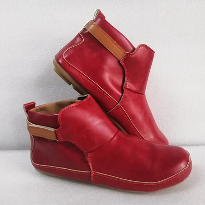 Bequeme Damen Stiefel Comfort Schuhe