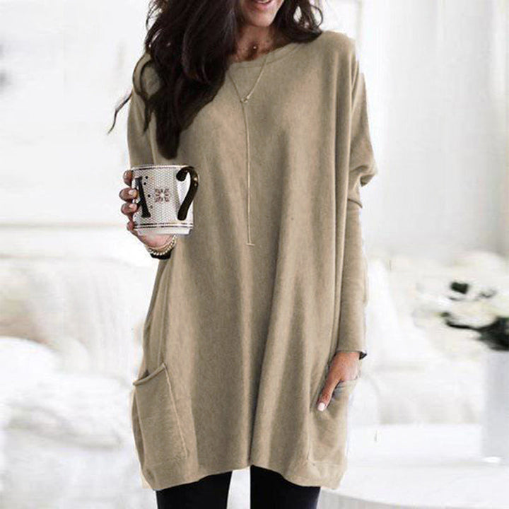 Damen Pullover Bequem Modern