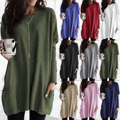 Damen Pullover Bequem Modern - IdealeKleiden