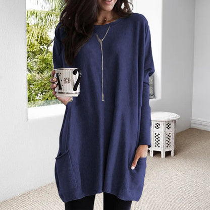 Damen Pullover Bequem Modern