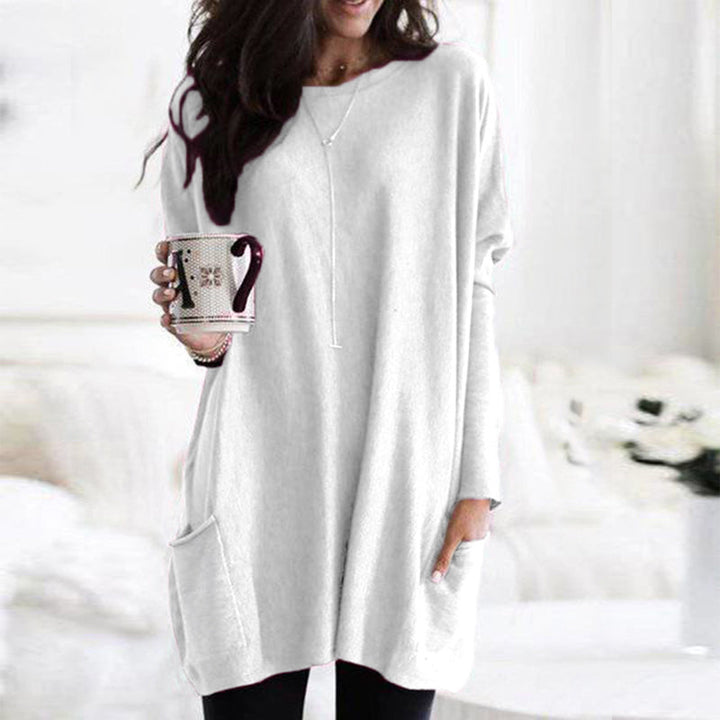 Damen Pullover Bequem Modern