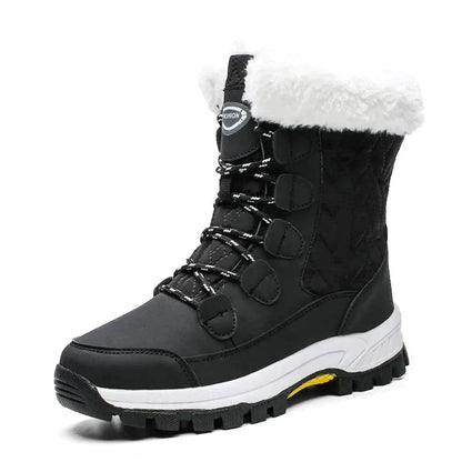Bequeme Damen Winterstiefel Warm