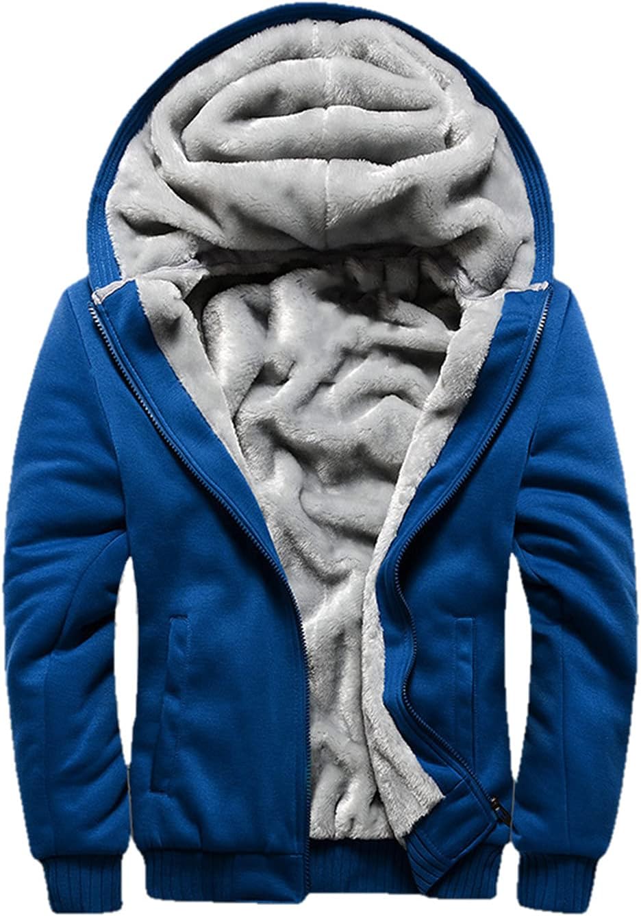 Damen Winterjacke Bequem Fleece Warm