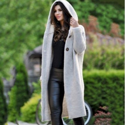 Gemütlicher Damen Pullover Herbst Stil