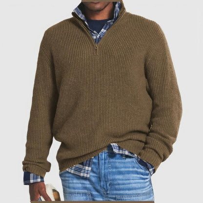 Stilvoller Herren Pullover Modern Gestrickt