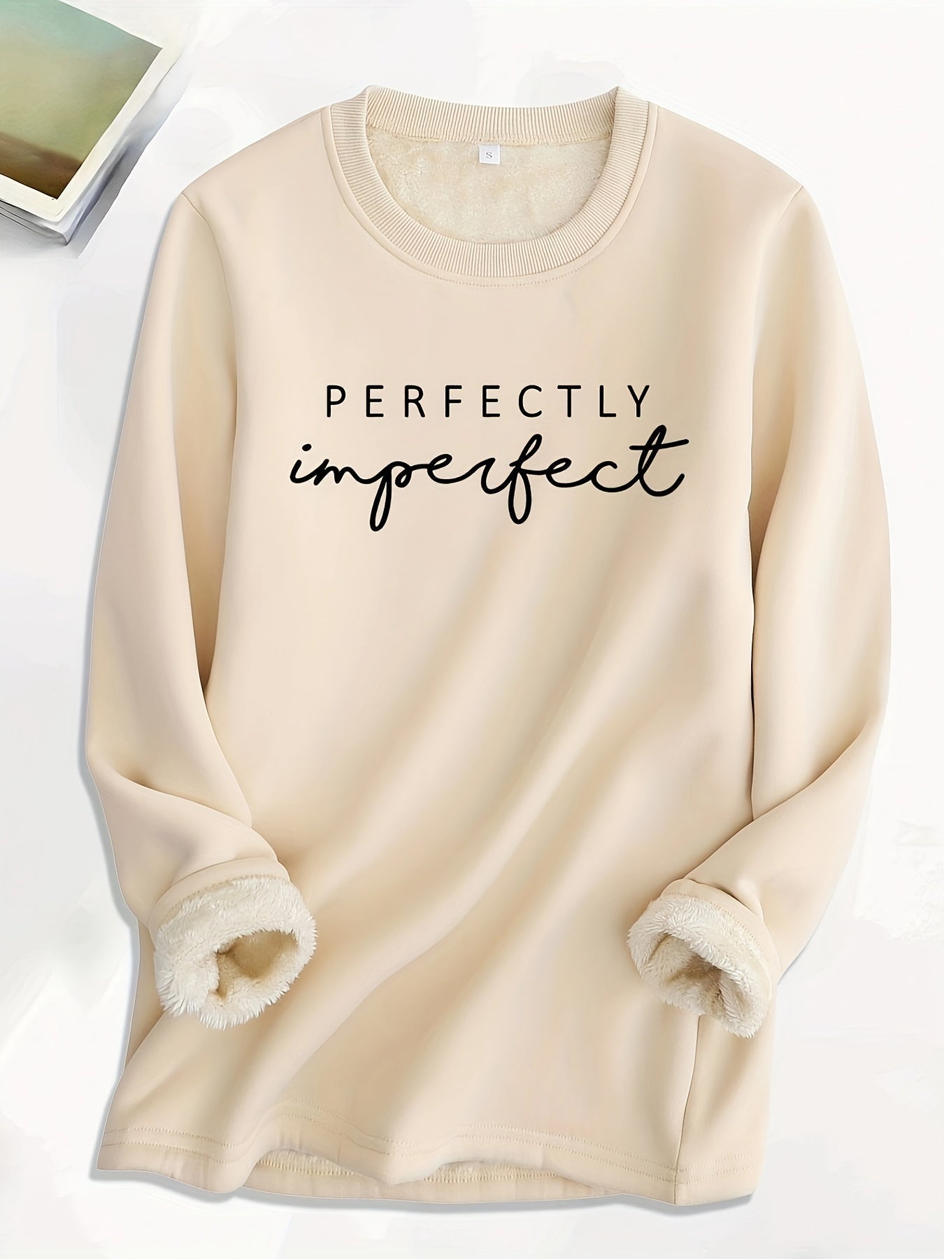 Weiches Fleece Sweatshirt Bequem