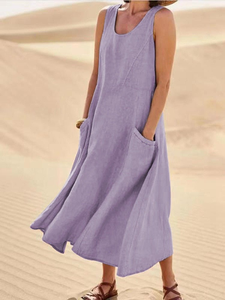 Sommerkleid Leicht Elegant