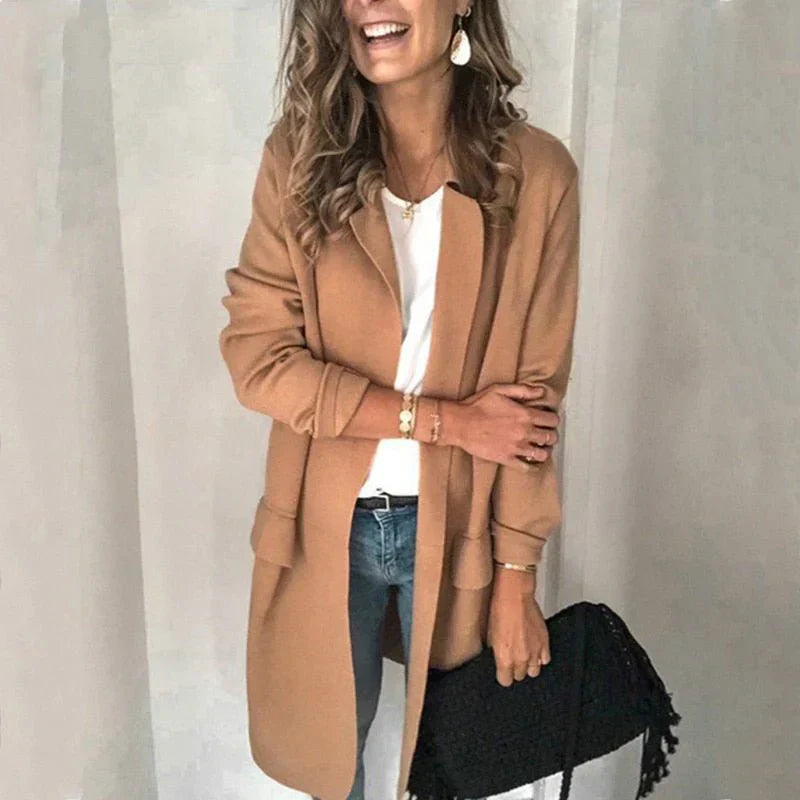 Eleganter Damenblazer Cory Stil Winterkleidung