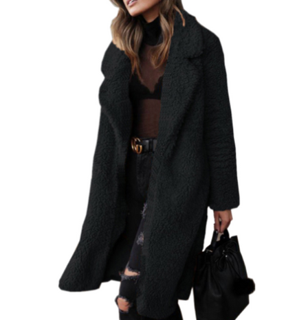 Weiche Teddyjacke Damen Warm