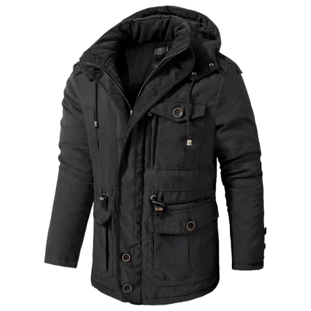 Praktische Herrenjacke aus Baumwolle