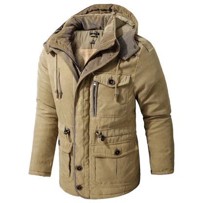 Praktische Herrenjacke aus Baumwolle