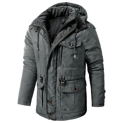 Praktische Herrenjacke aus Baumwolle