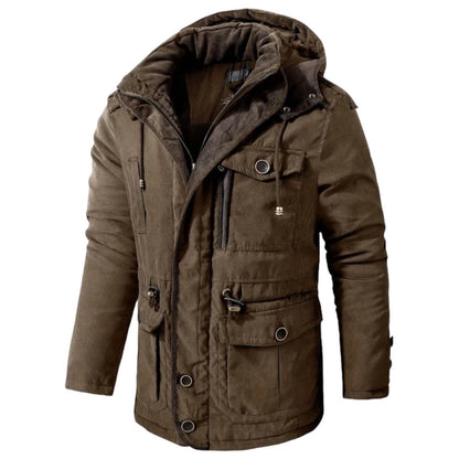 Praktische Herrenjacke aus Baumwolle