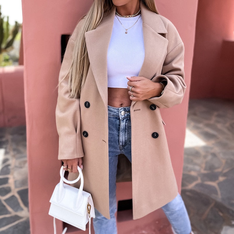 Modische Damenjacke Berry Farbe