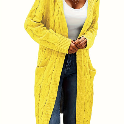 Kapuzenjacke Damen Lang Elegant