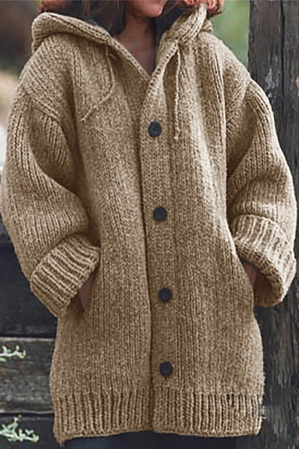 Stylische Strickjacke Bequem Lässig - IdealeKleiden