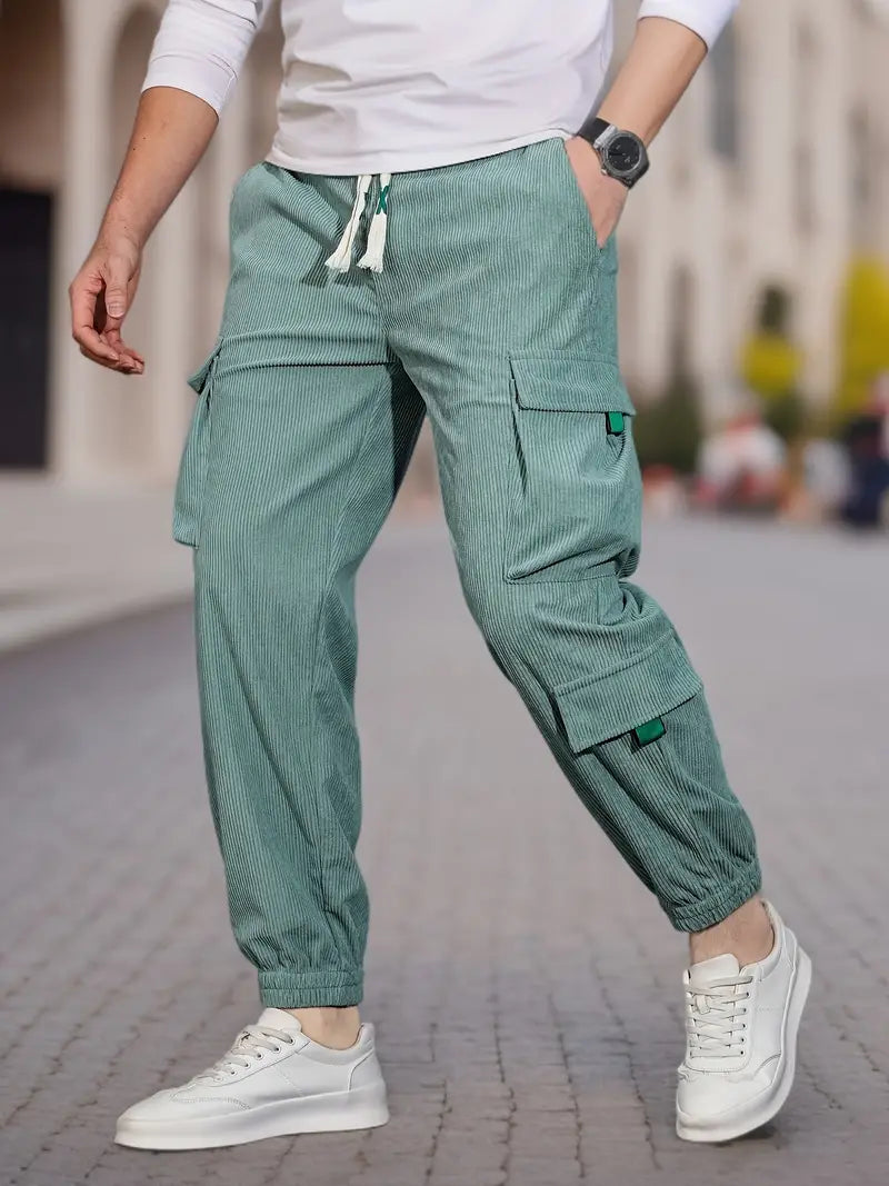 David - Bequeme Herren Cargohose Relaxed Fit