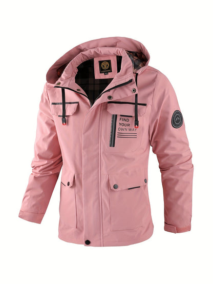 Praktische Herrenjacke Outdoor Kapuze