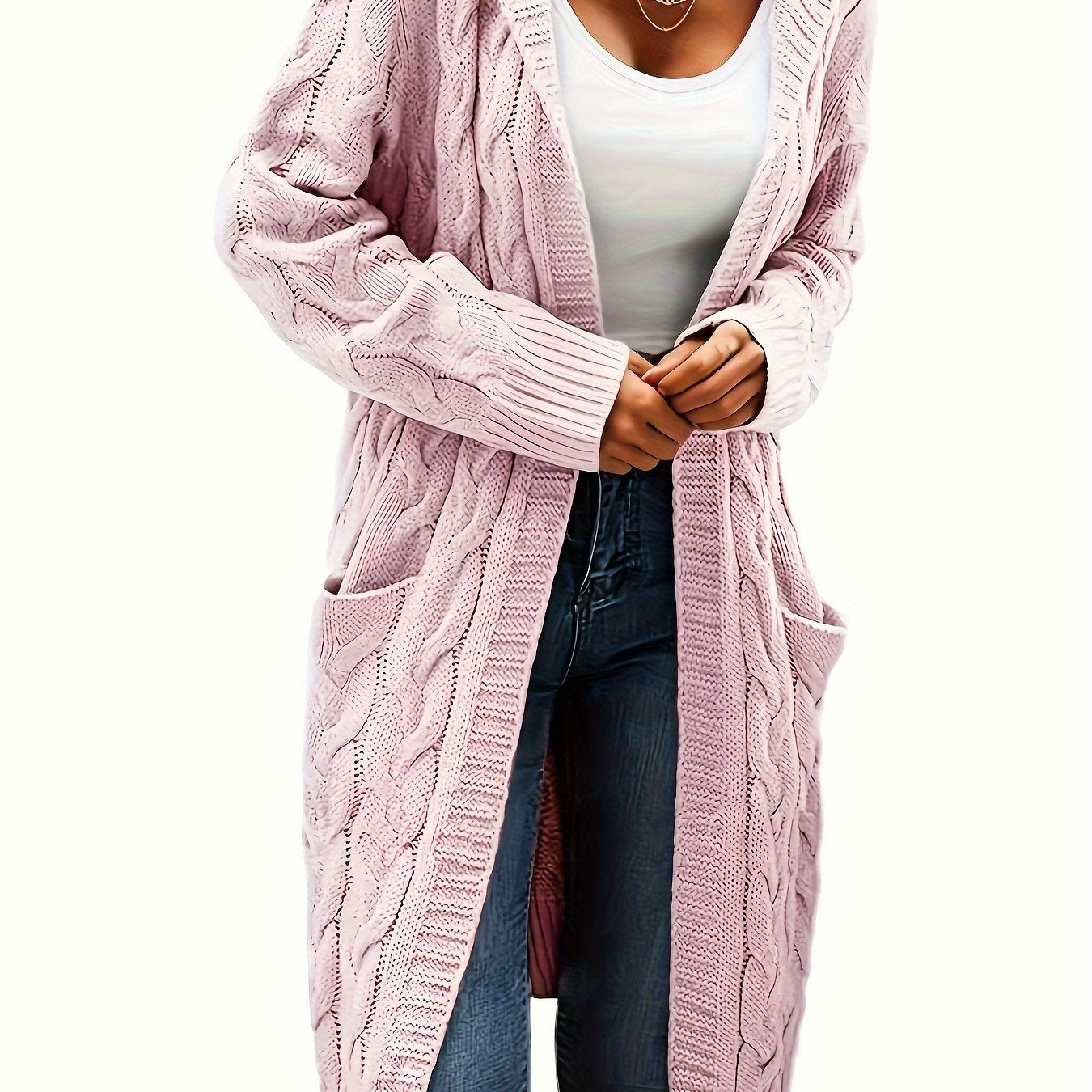 Kapuzenjacke Damen Lang Elegant
