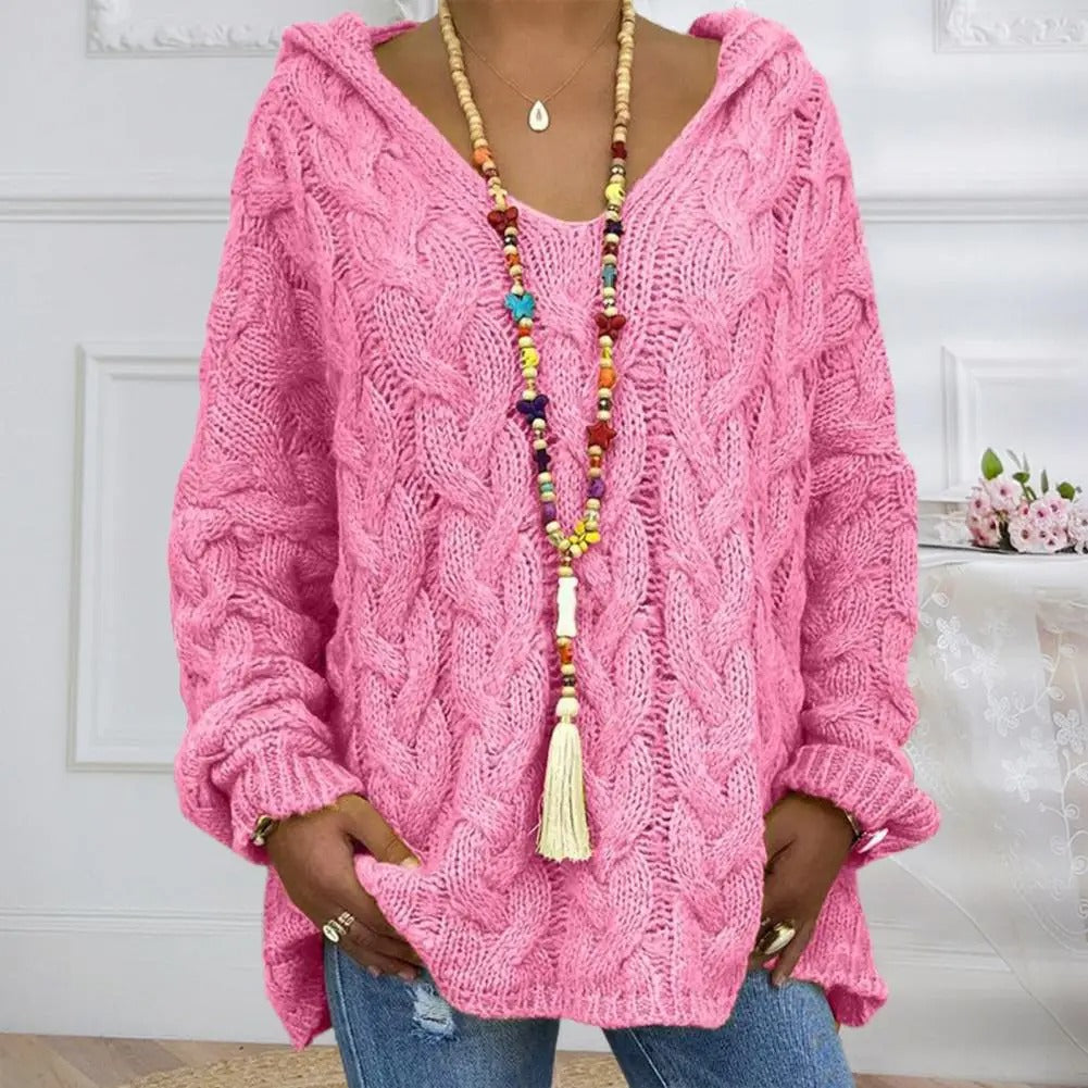 Gemütlicher Strickhoodie Ultimative Bequemlichkeit