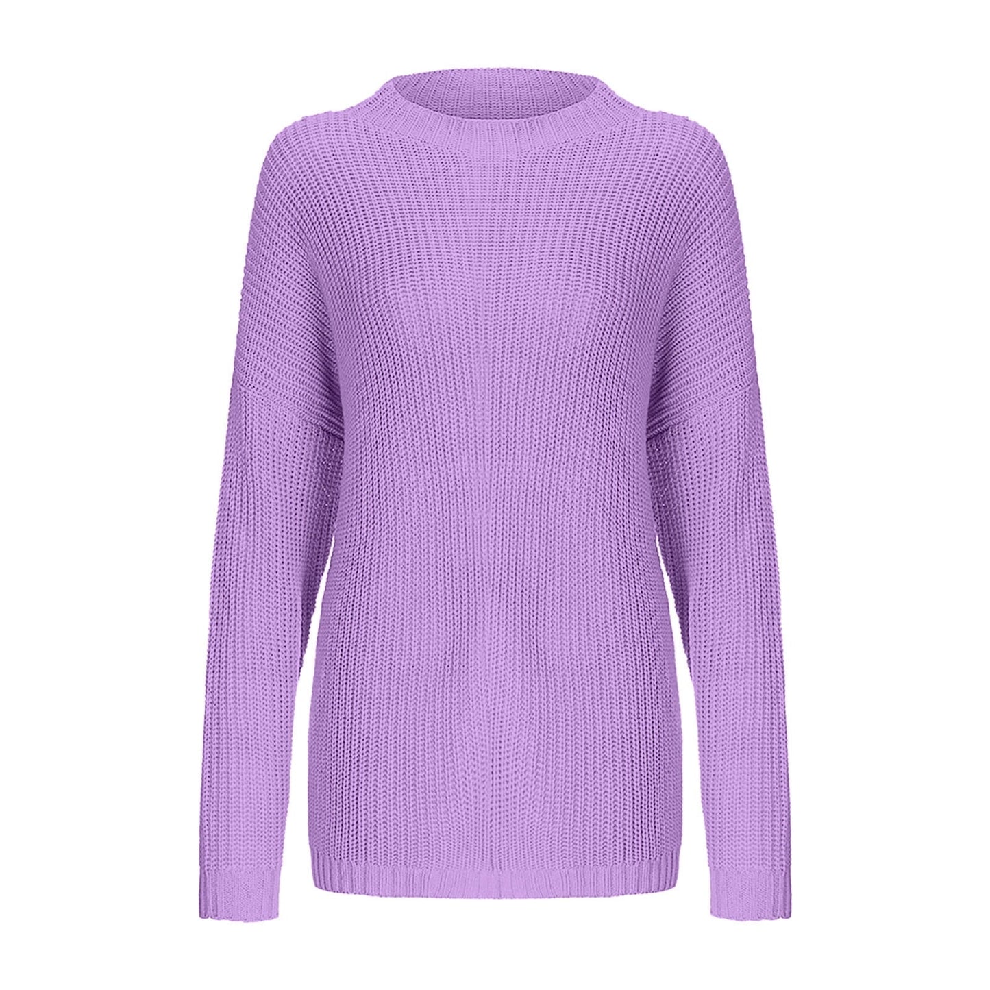 Bequeme Pullover Damen Relaxed Fit - IdealeKleiden