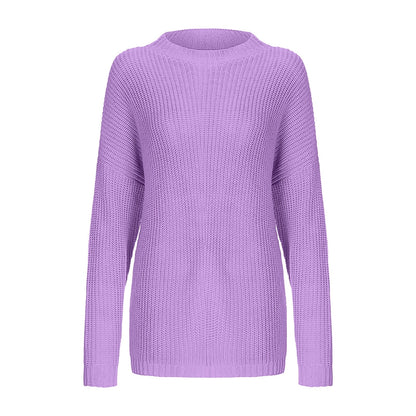 Bequeme Pullover Damen Relaxed Fit - IdealeKleiden