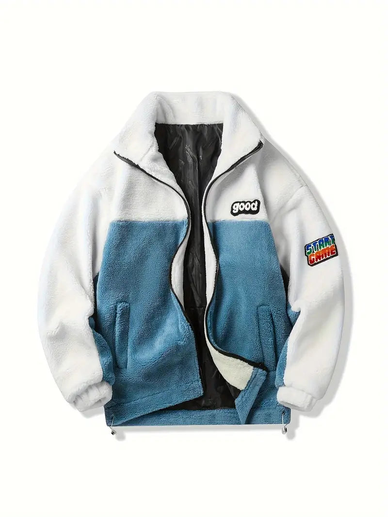 Lässige Fleecejacke Herren Casual Style - IdealeKleiden
