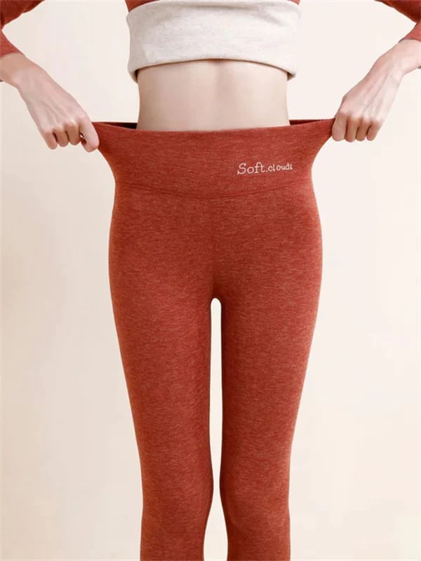 Damen Winterhose Fleece - Warme Leggings Figurbetont