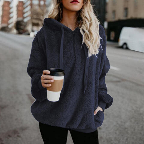 Kapuzenpullover Bequem Warm Gemütlich
