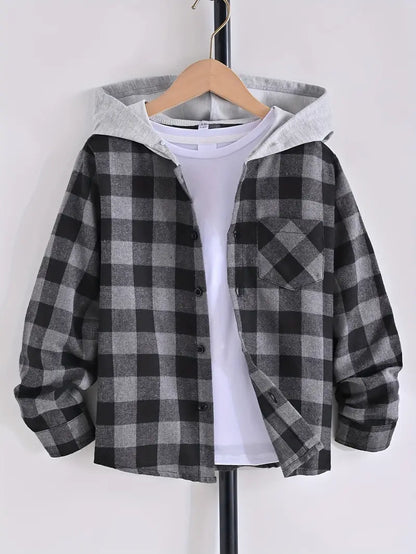 Herren Hemd Modern Button-Down Stil - IdealeKleiden