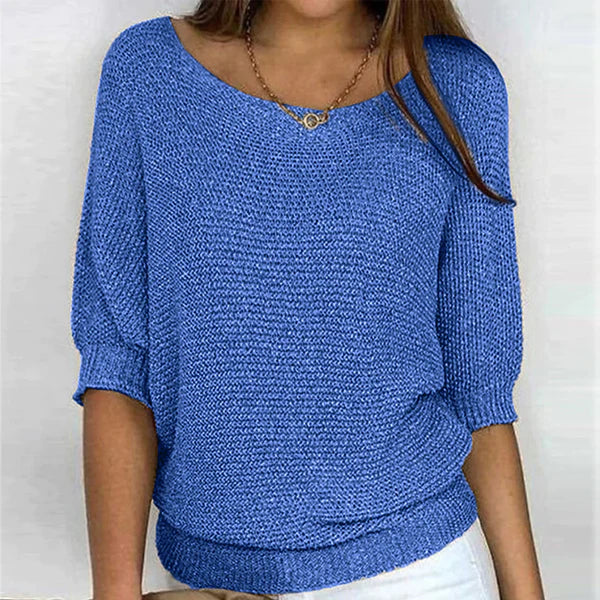 Damen Stricktop Leicht und Bequem - IdealeKleiden