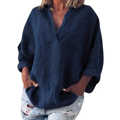 Damen Langarm T-Shirt Selbstbewusst Chic