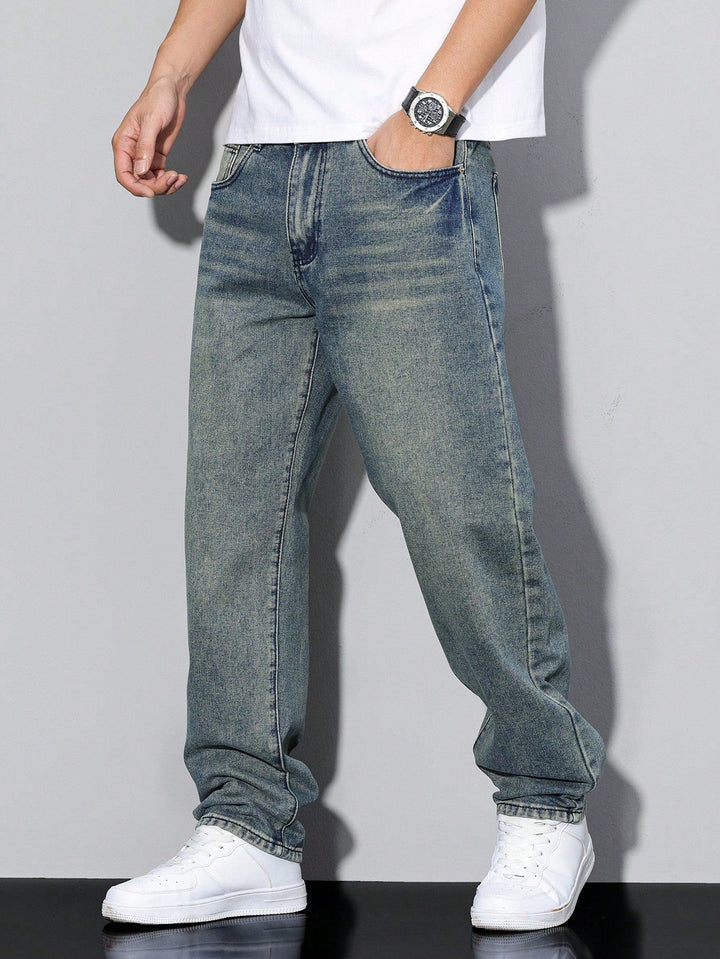 Herrenhose Gerade Fit Alltag