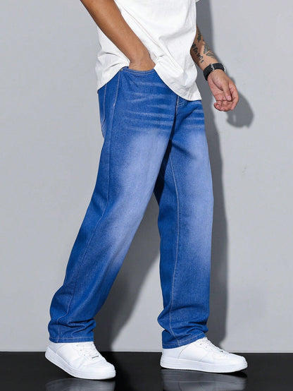 Herrenhose Gerade Fit Alltag