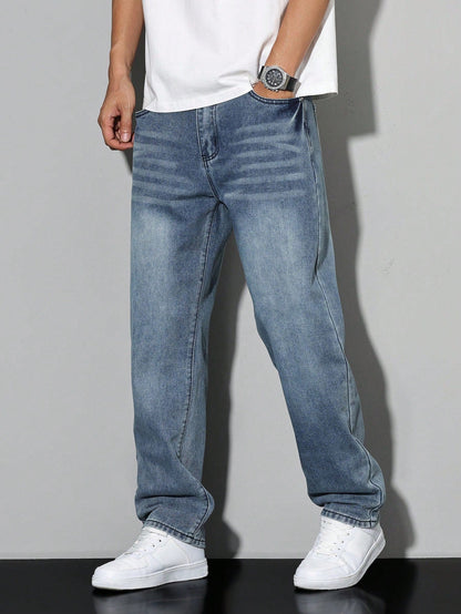 Herrenhose Gerade Fit Alltag