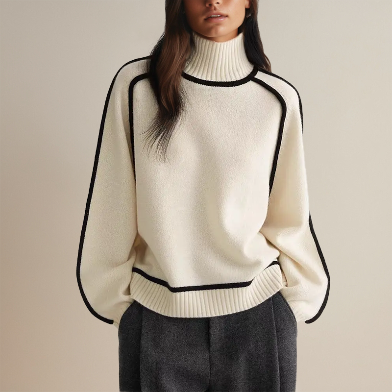 Stylischer Rollkragenpullover Warm Winter