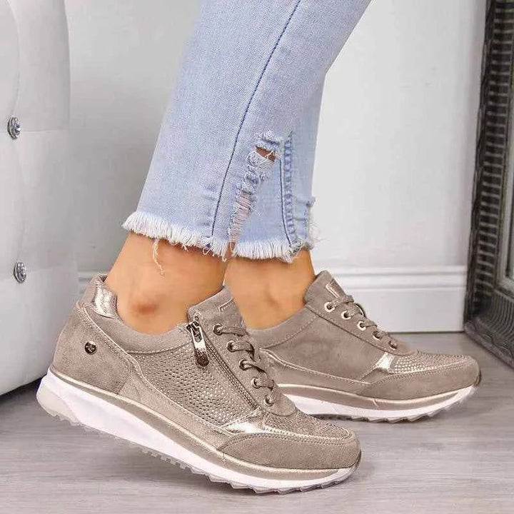 Damen Sportschuhe Schnellverschluss