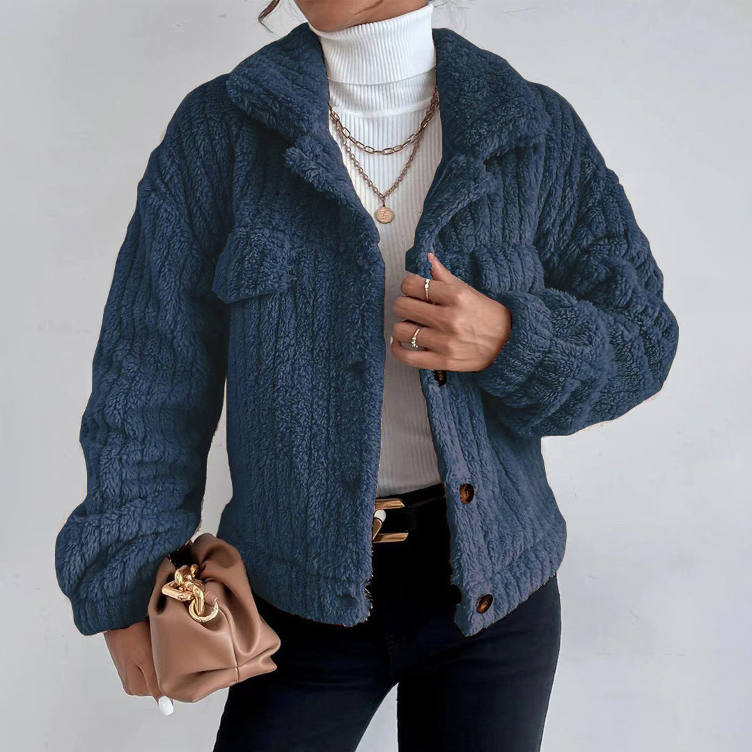 Winterjacke Damen Sherpa Style