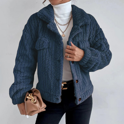 Winterjacke Damen Sherpa Style