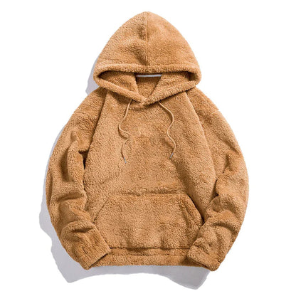 Weicher Plüsch-Pullover Samt Optik