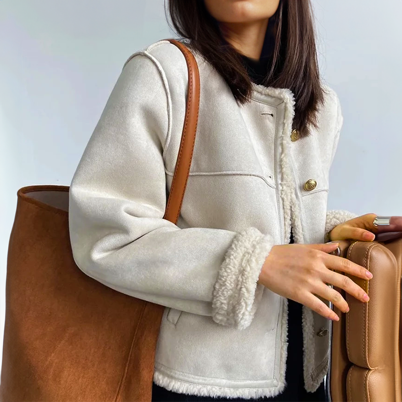 Vintage Lederjacke Warm & Bequem